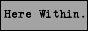 button for herewithin