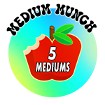 femslashfete badge: medium munch: 5 fills in 5 different mediums