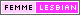 femme lesbian badge femme lesbian badge