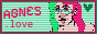 agnes dot love site button